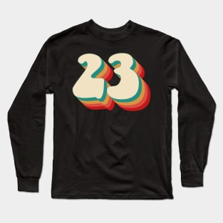 Number 23 Long Sleeve T-Shirt